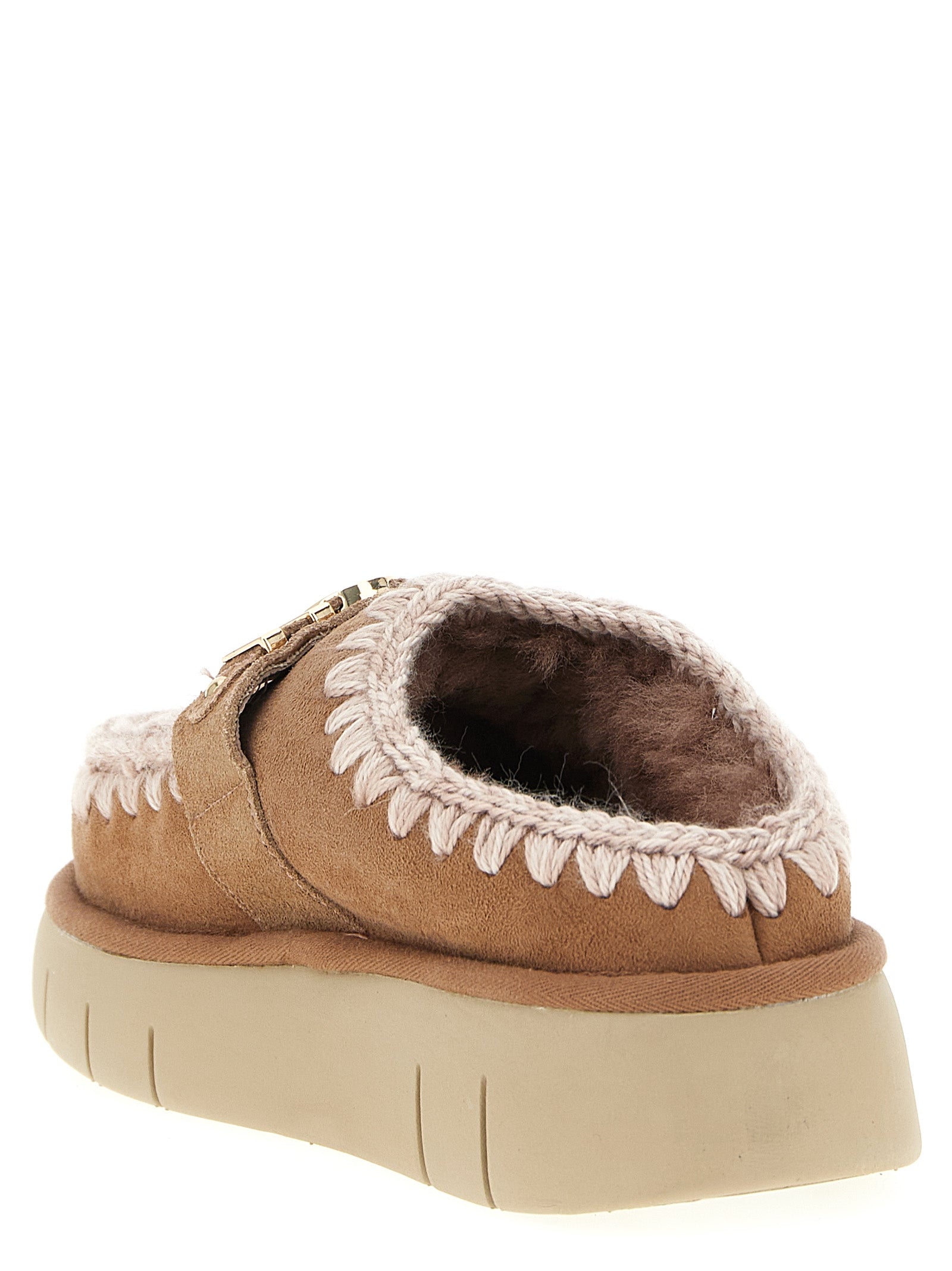 Mou Multicolor Lambskin Clogs