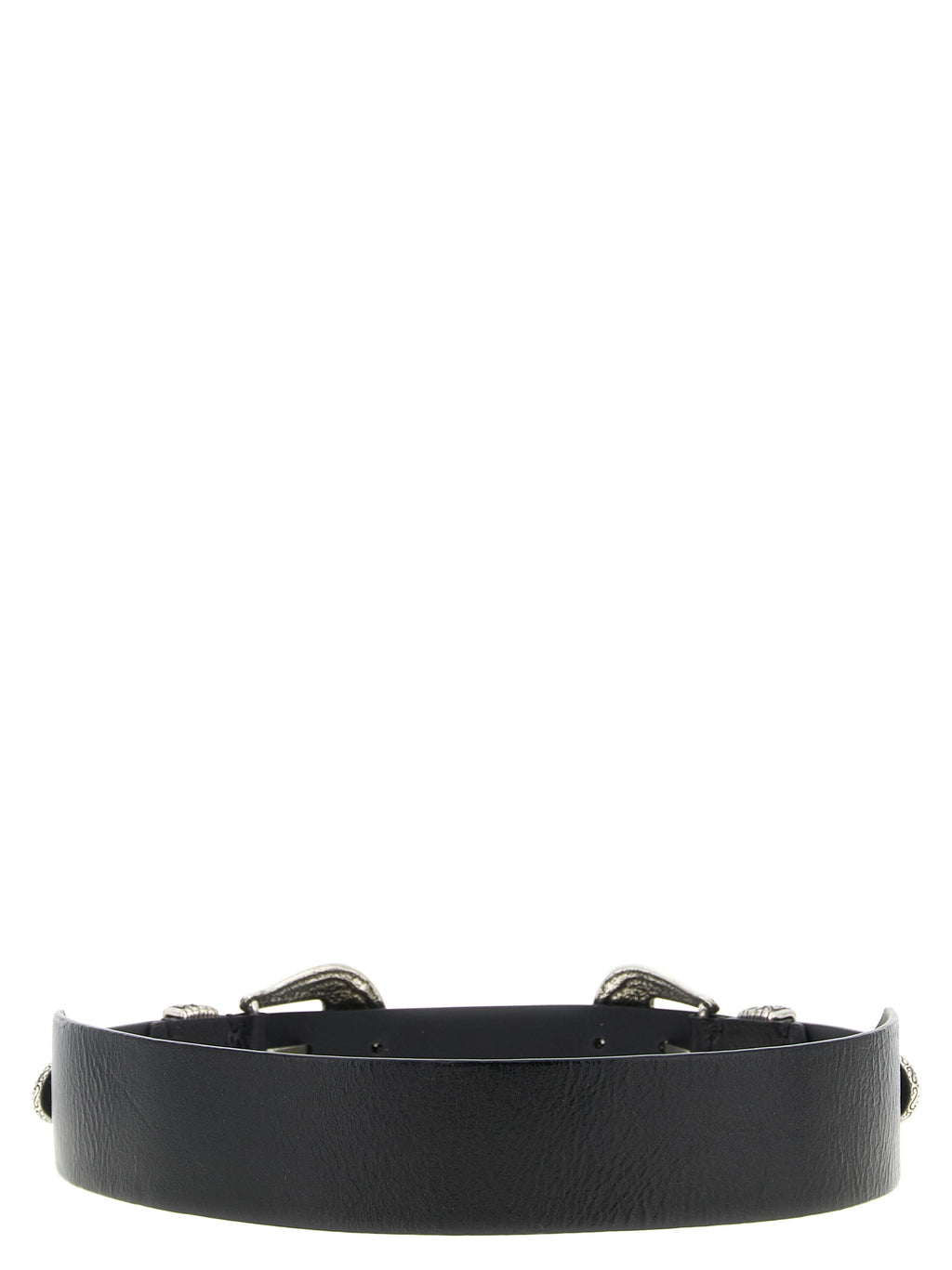 Golden Goose Black Cowhide Regular Belt