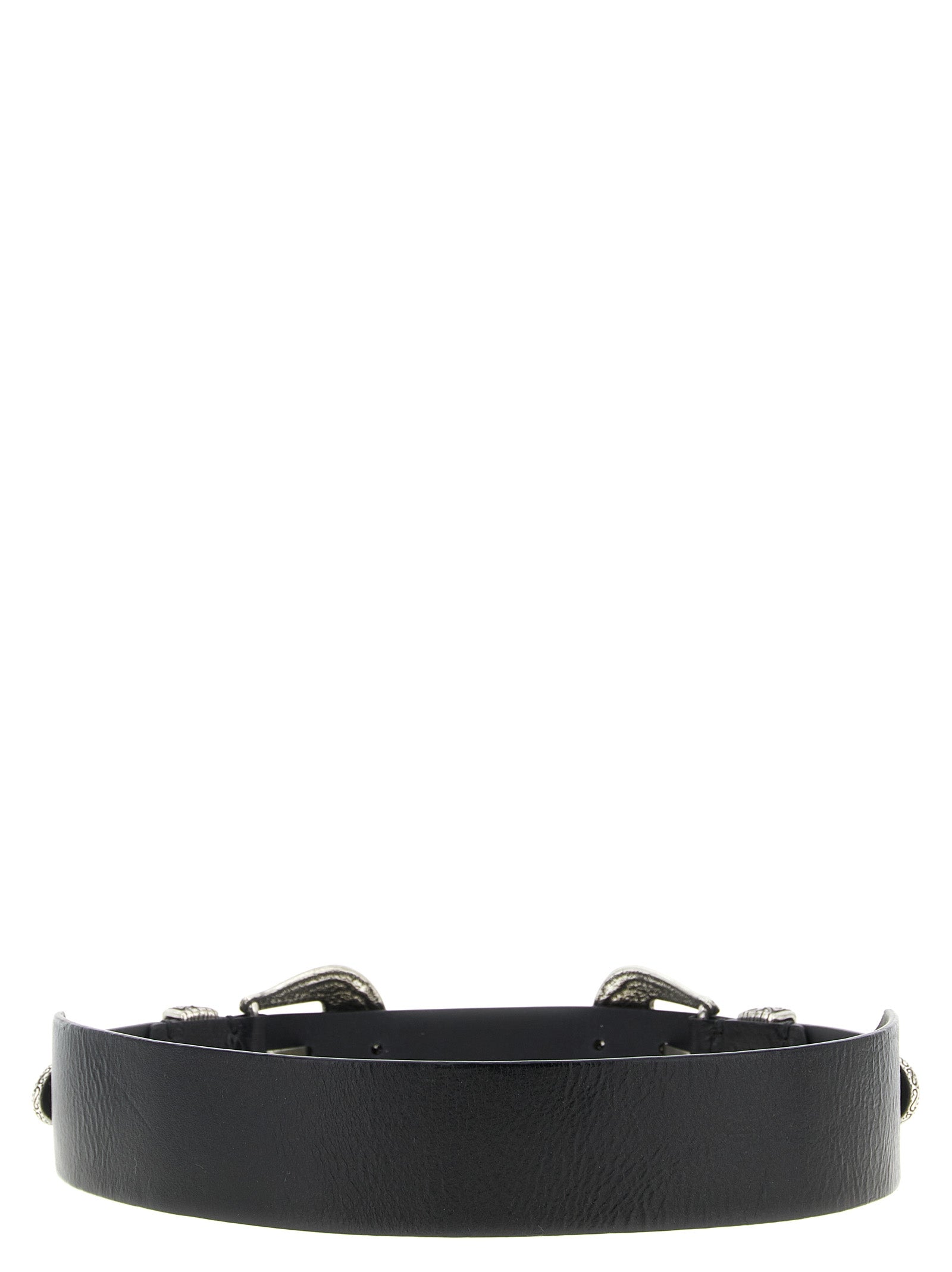 Golden Goose Black Cowhide Regular Belt