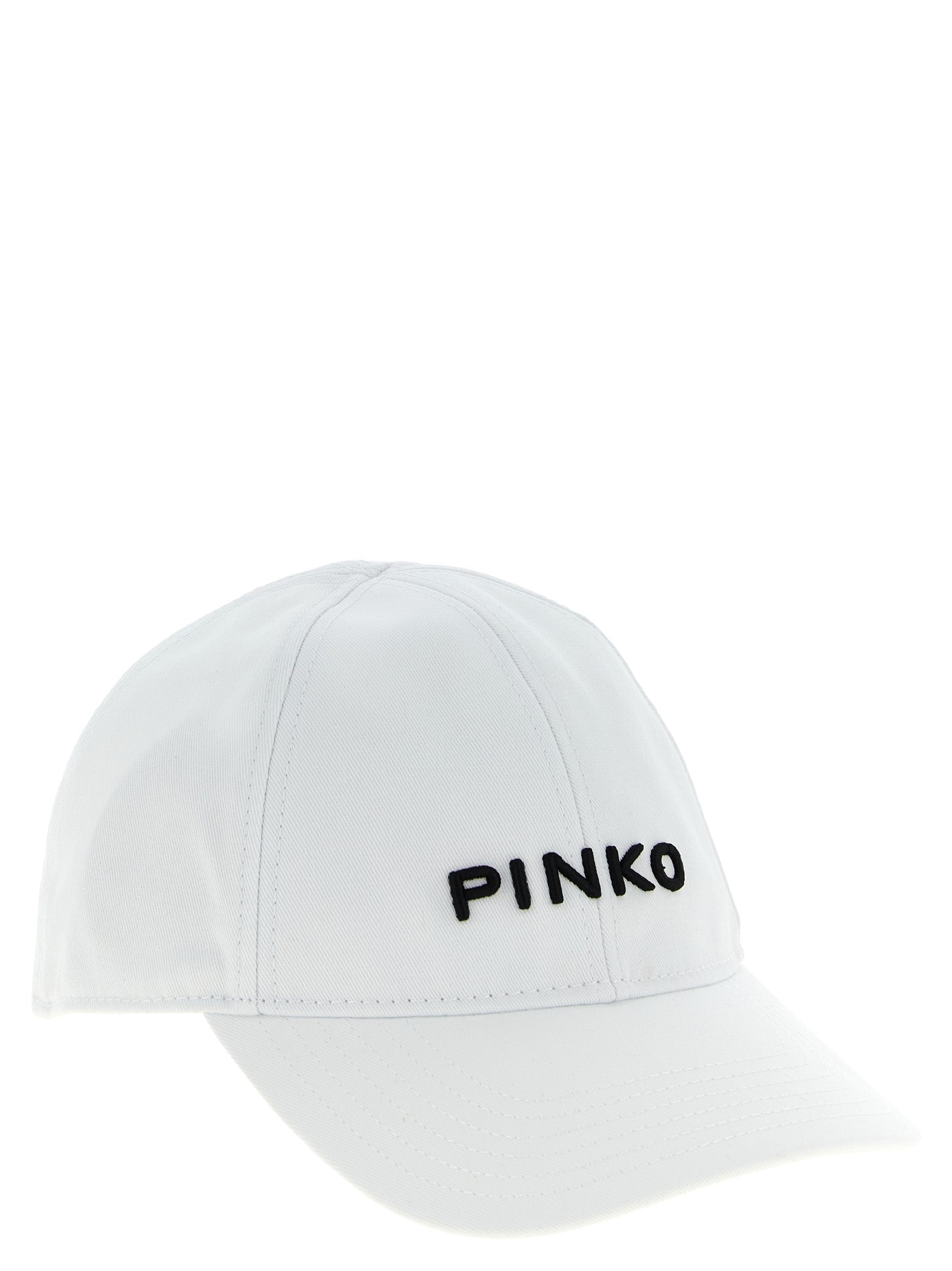 PINKO White Cotton Cap (Baseball Hat)