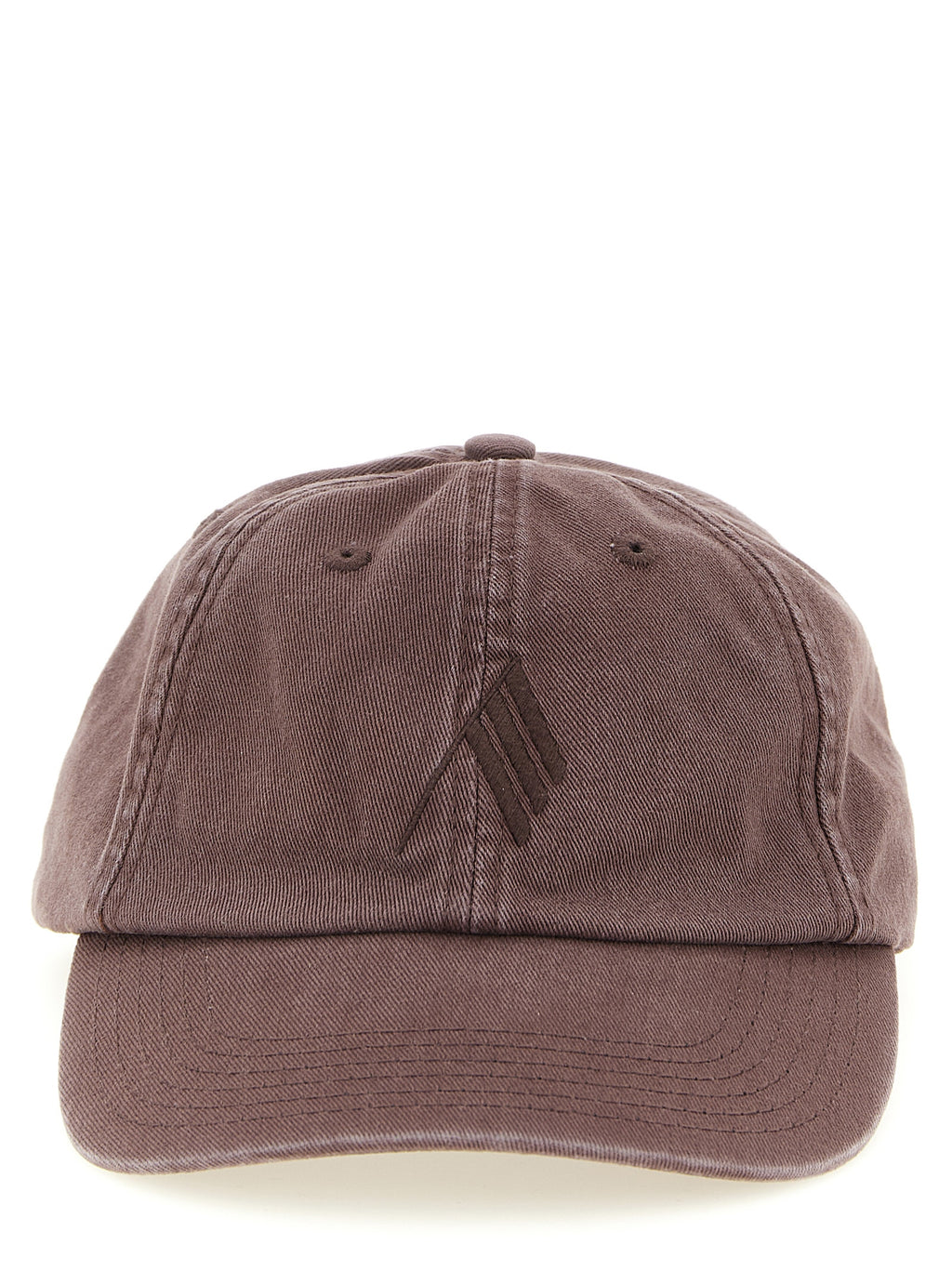 The Attico Brown Cotton Cap (Baseball Hat)