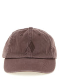 The Attico Brown Cotton Cap (Baseball Hat)