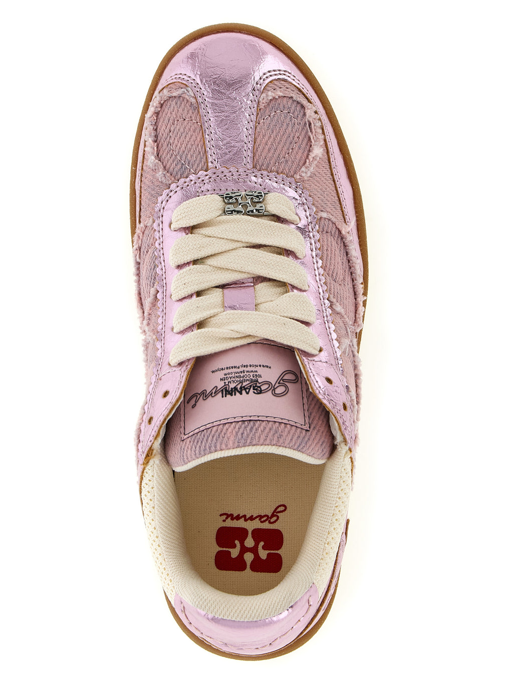 Ganni Multicolor Polyethylene Low Top Sneakers