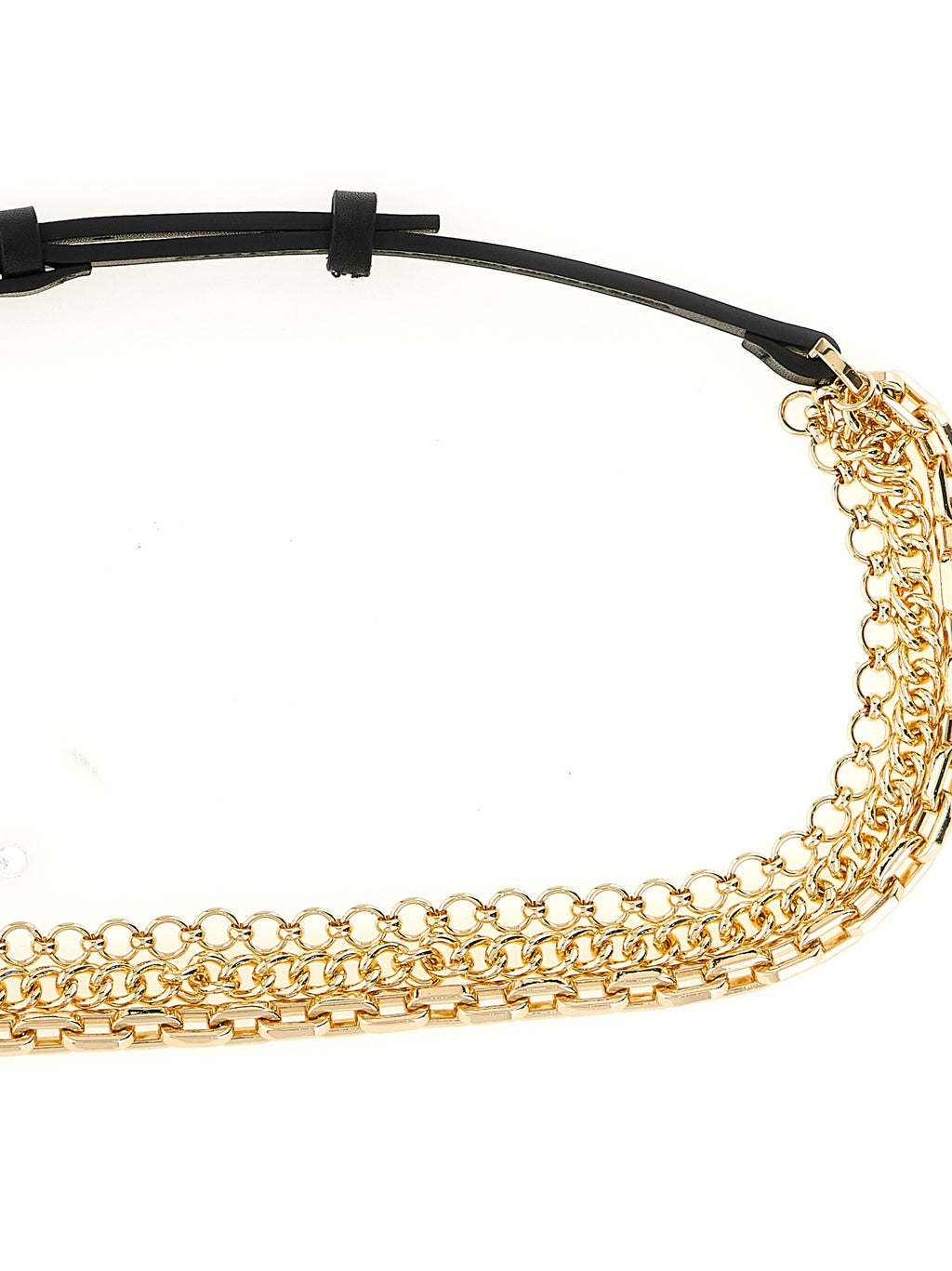 PINKO Gold Cowhide Belt