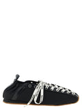 Ganni Black Polyamide Ballet Flats