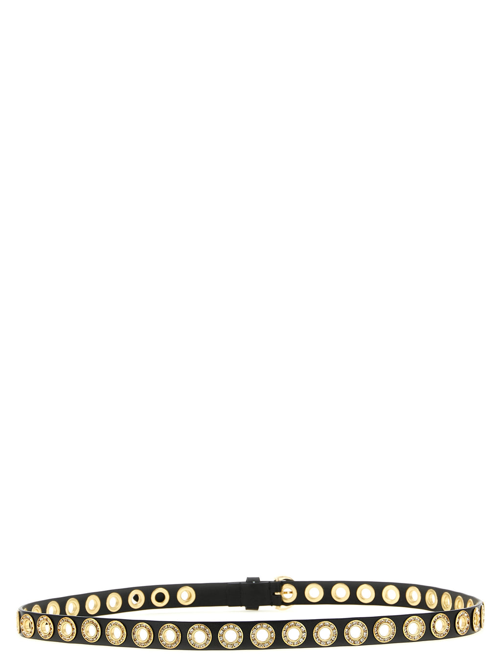 PINKO Black Polyethylene Regular Belt