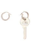 MM6 Maison Margiela Silver Brass Earrings