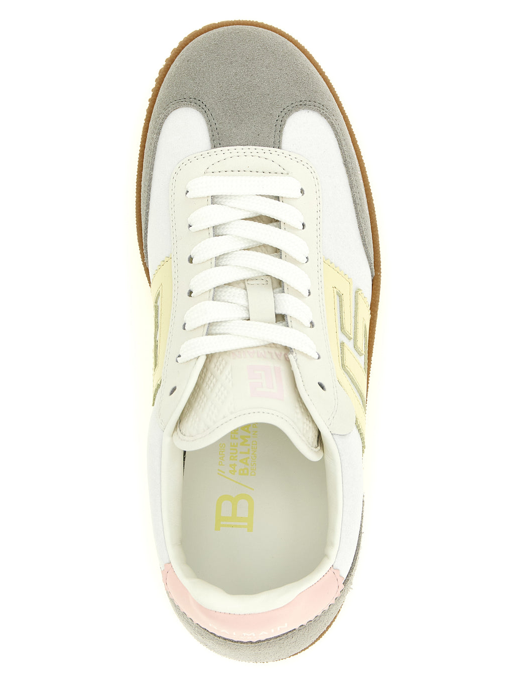 Balmain Multicolor Polyamide Low Top Sneakers
