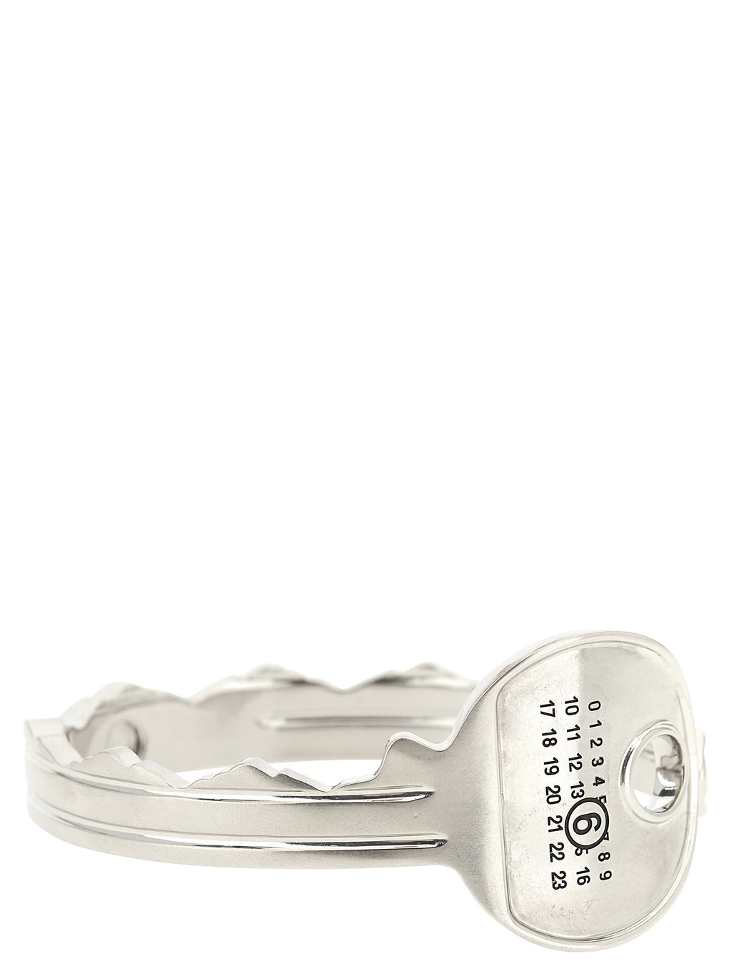 MM6 Maison Margiela Silver Brass Bracelet