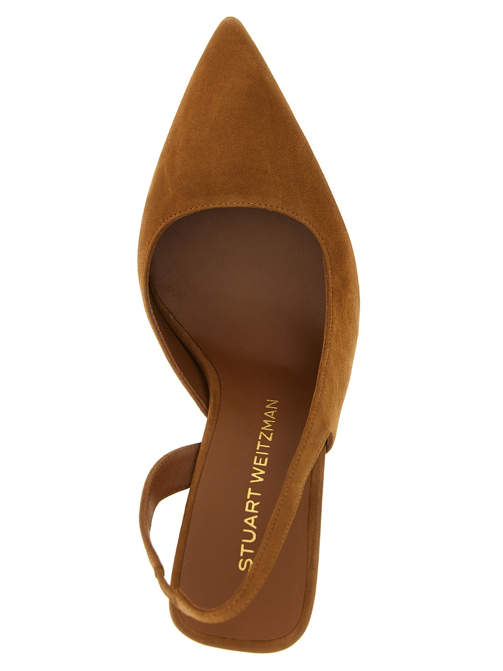Stuart Weitzman Brown Goatskin High Heel Pumps