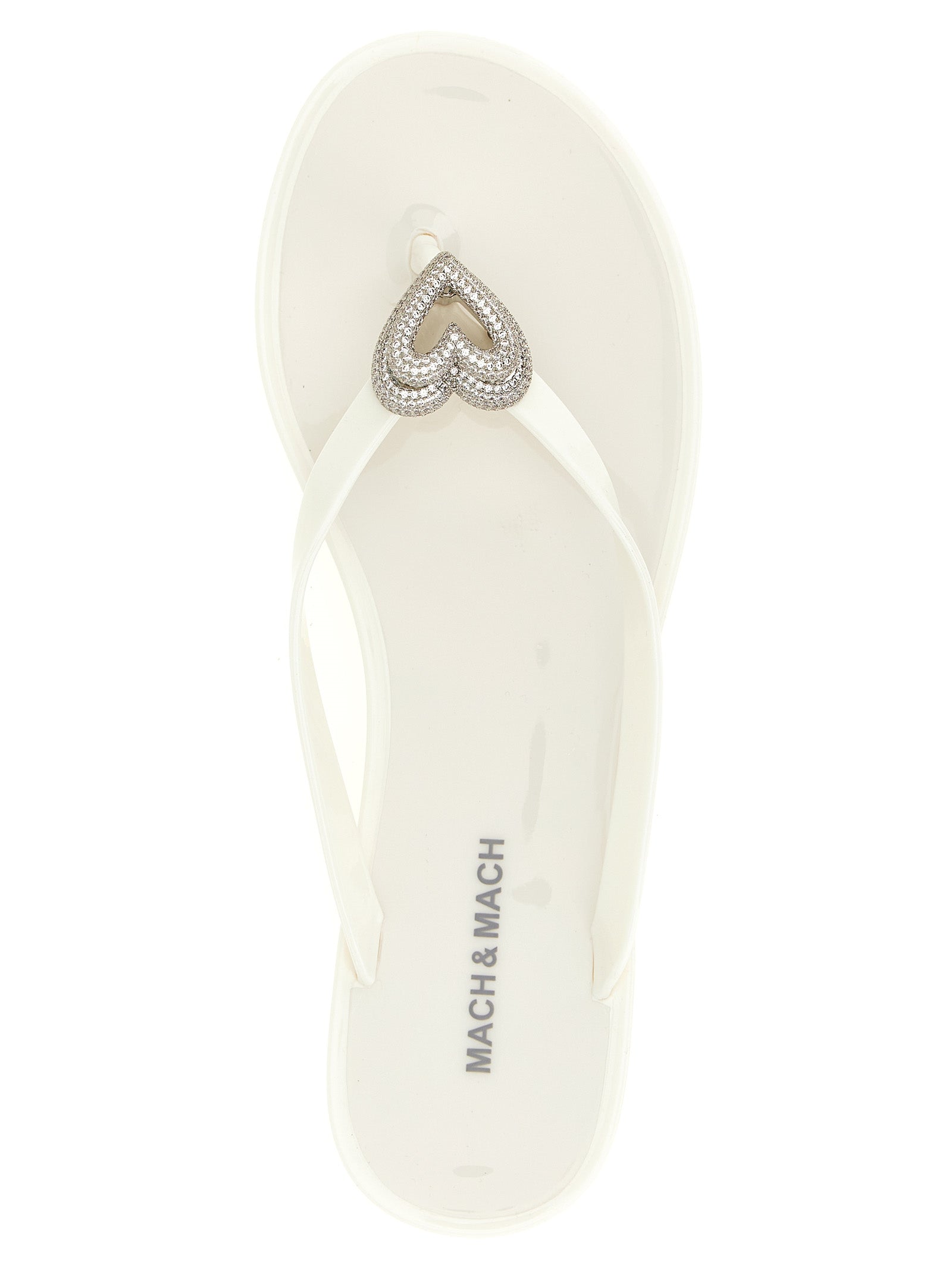 MACH & MACH White Pvc Slides