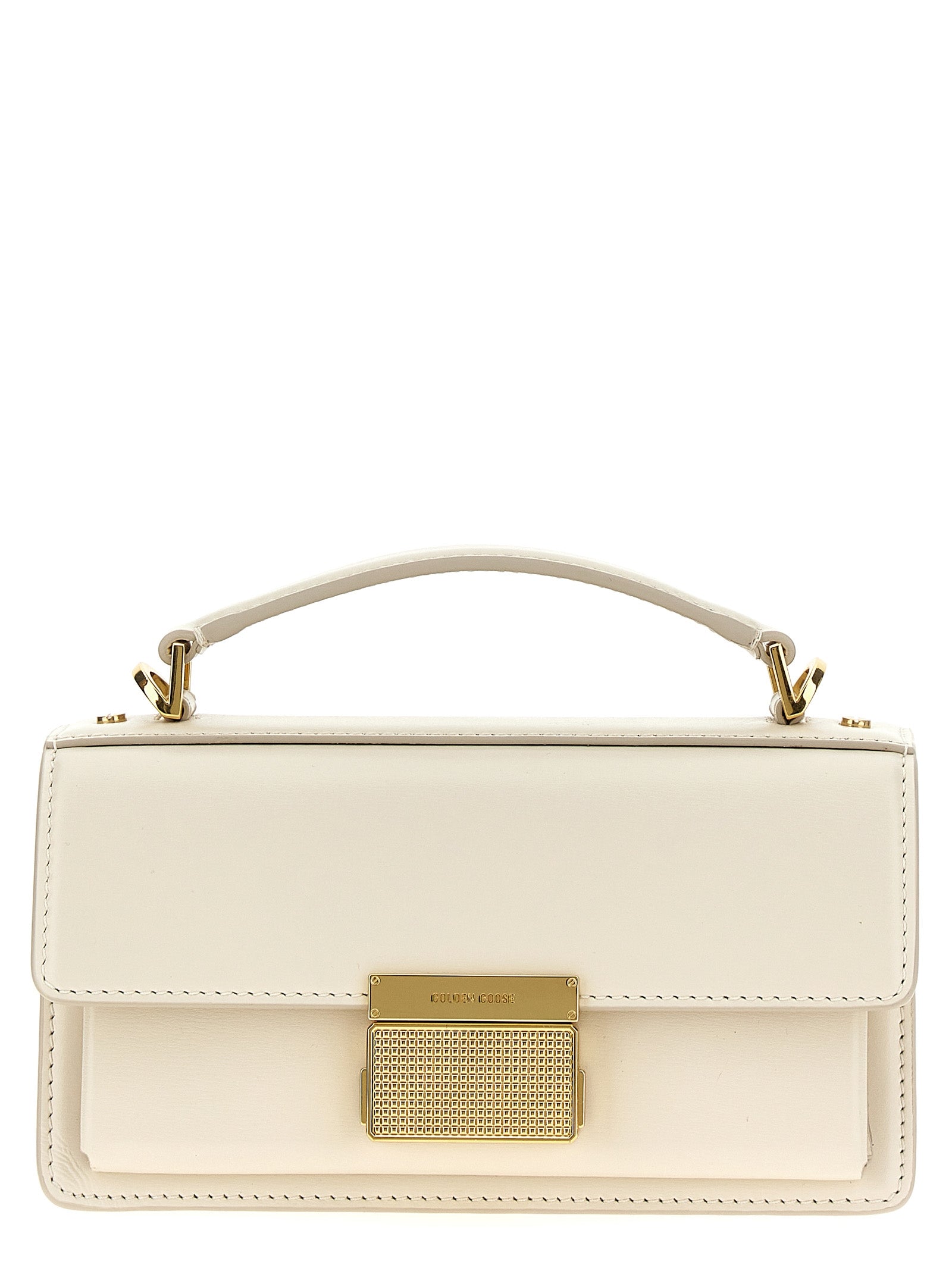 Golden Goose White Cowhide Handbag