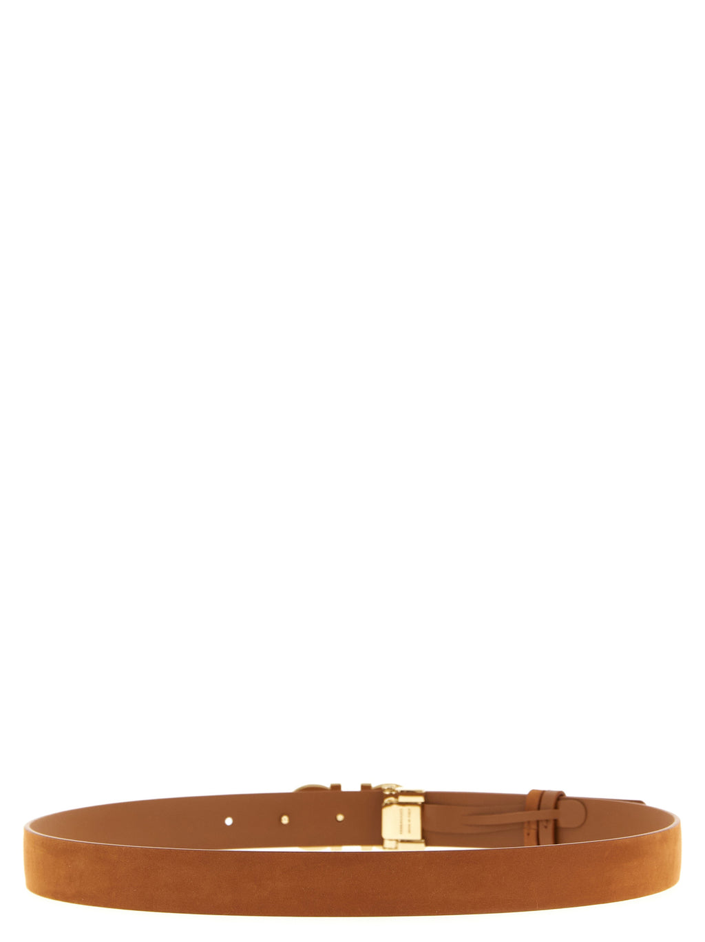 Ferragamo Brown Calfskin Regular Belt