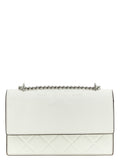 Tory Burch White Goatskin Crossbody Bag