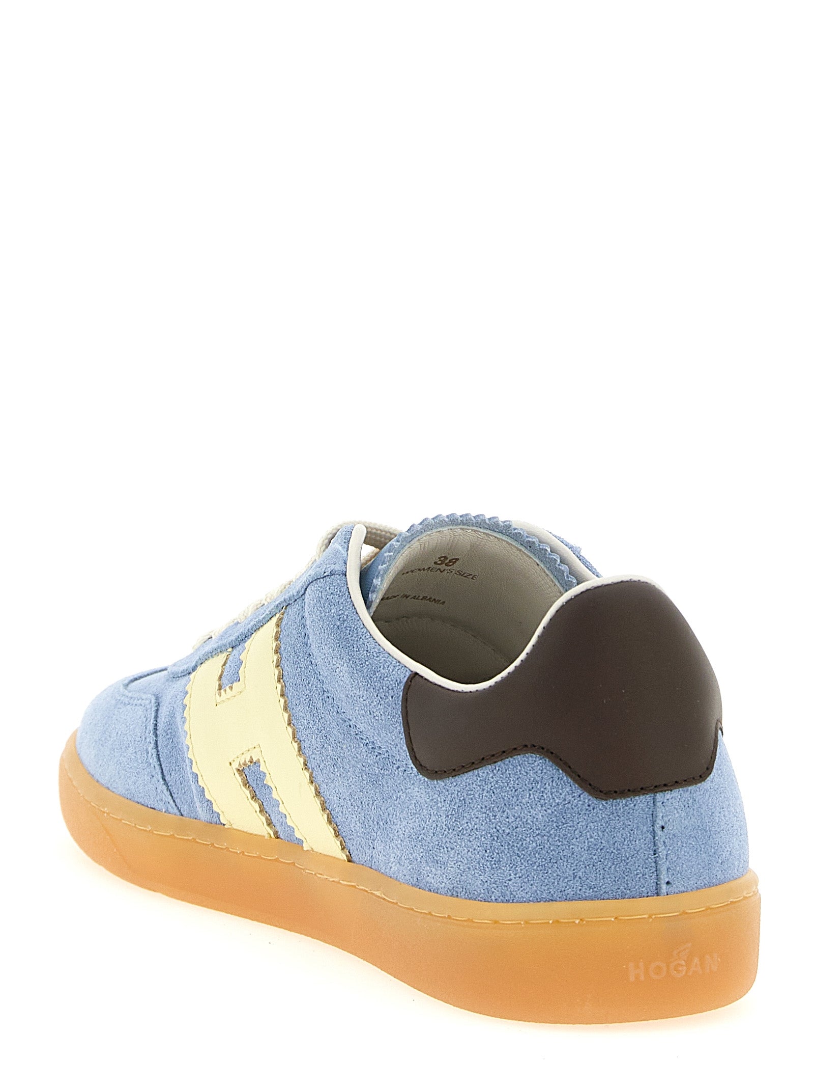 Hogan Blue Calfskin Sneakers