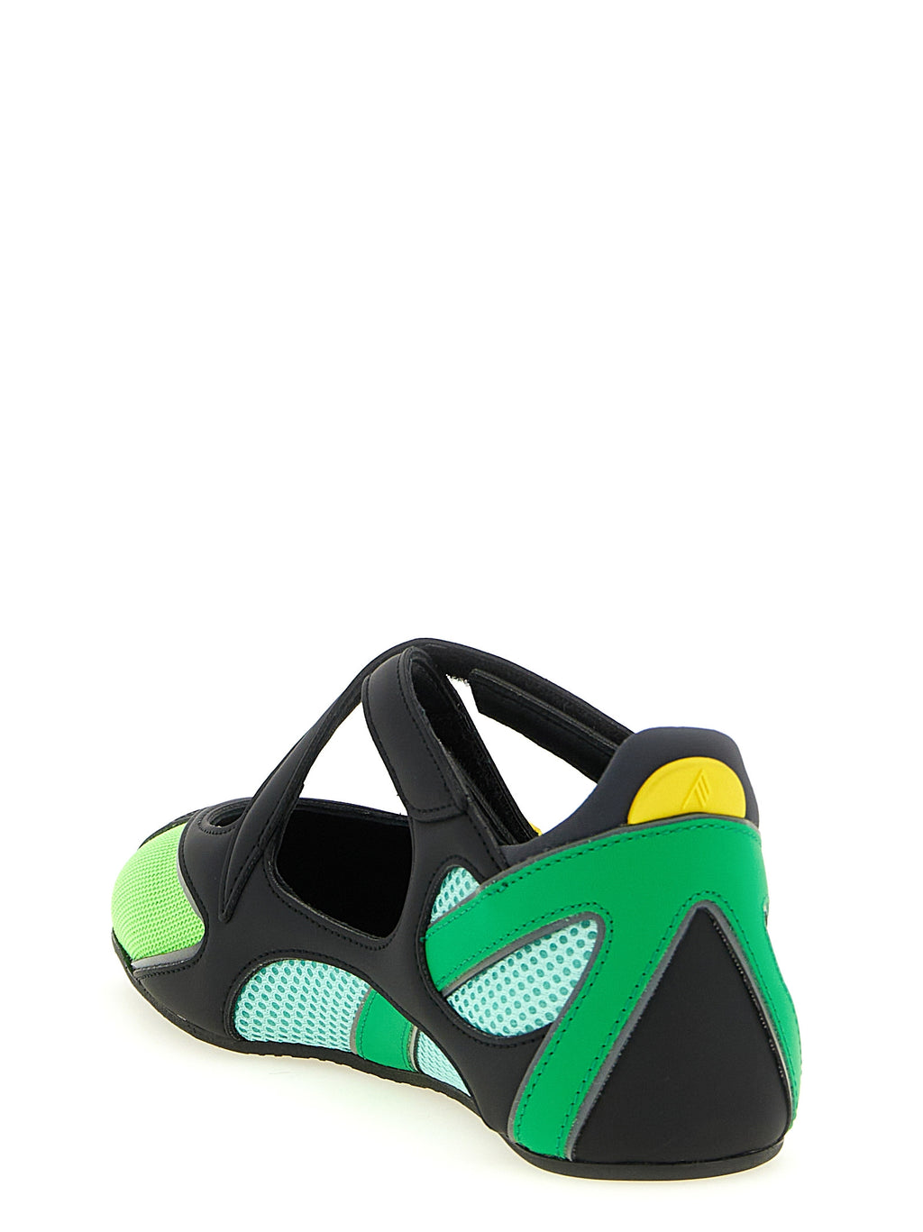 The Attico Bicolor Polyethylene Ballet Flats