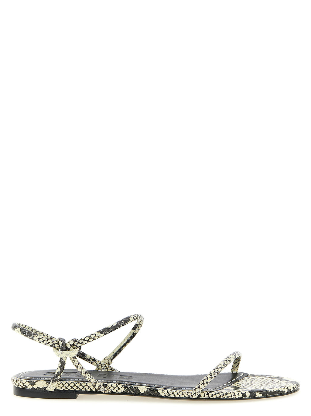 Staud Bicolor Cowhide Flat Sandals