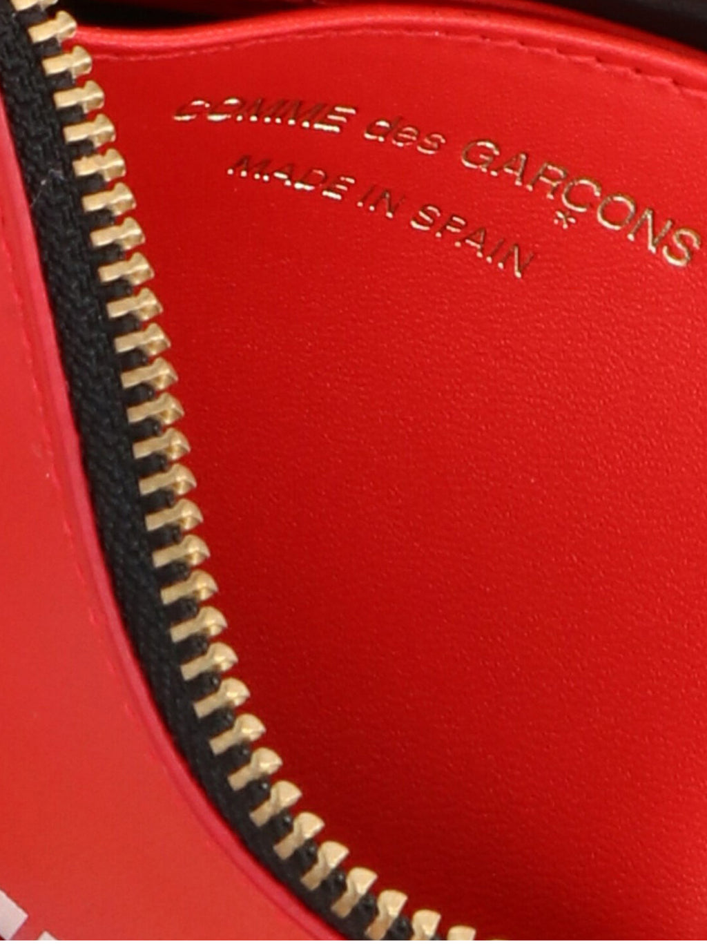Comme Des Garçons Multicolor Cowhide Cardholder