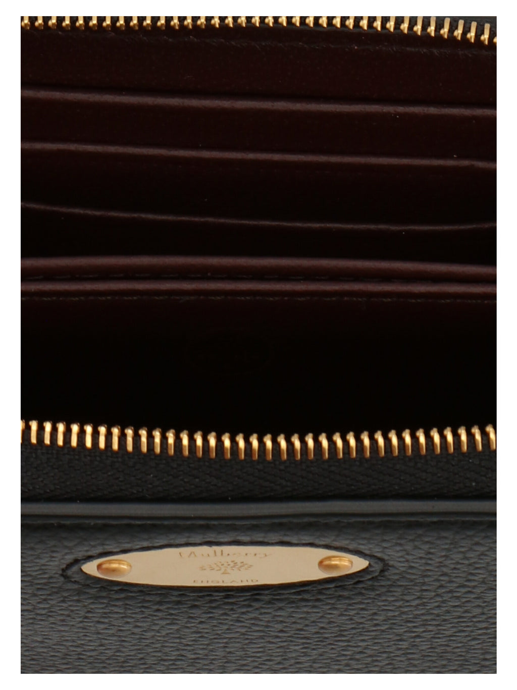 Mulberry Black Bovine Leather Cardholder