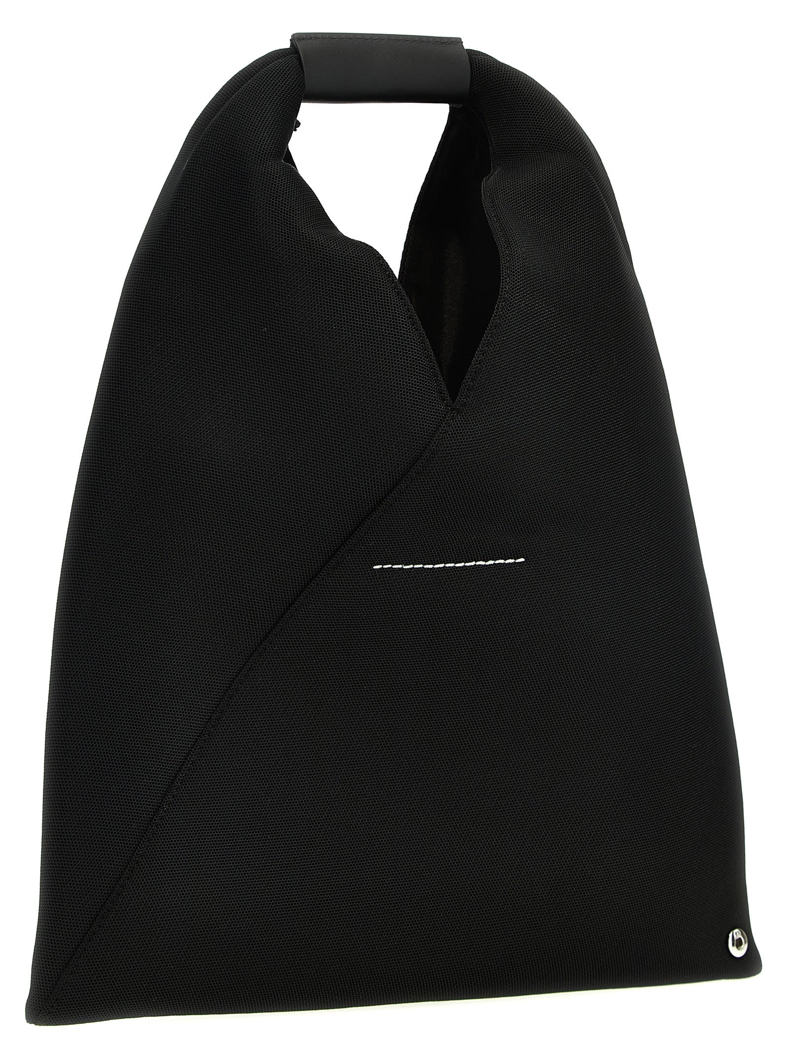 MM6 Maison Margiela Black Polyester Shoulder Bag