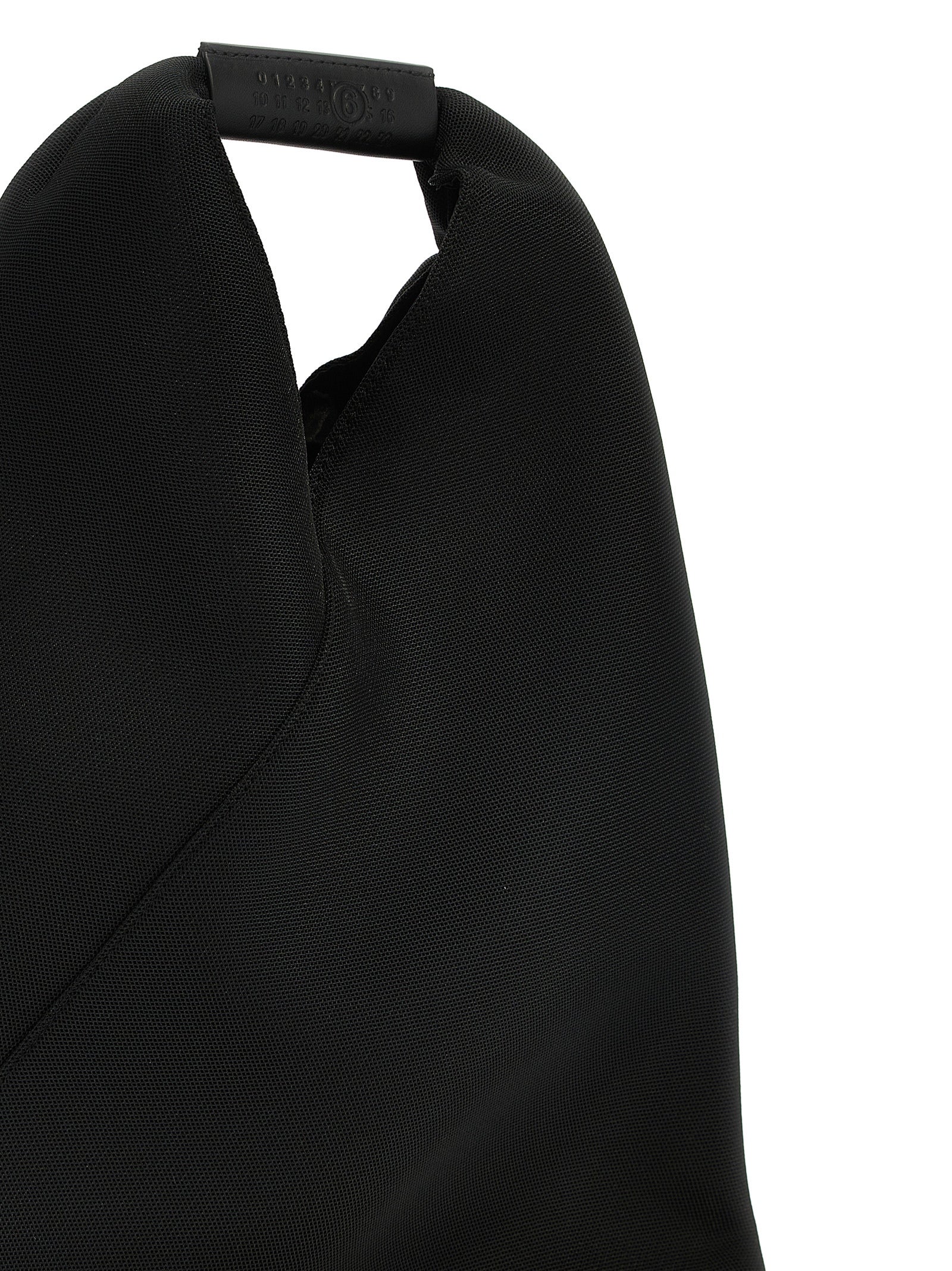 MM6 Maison Margiela Black Polyester Shoulder Bag