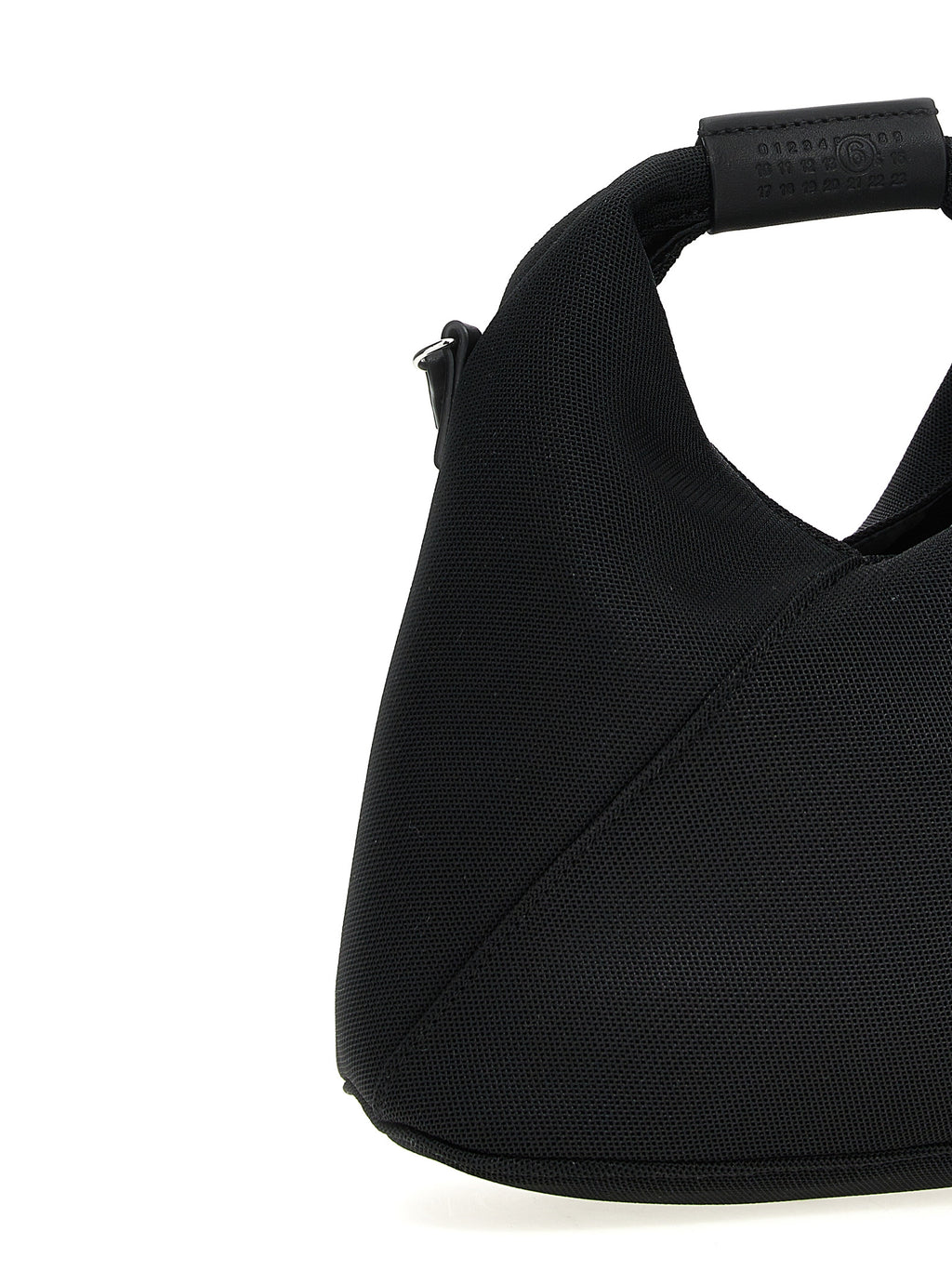 MM6 Maison Margiela Black Polyester Crossbody Bag