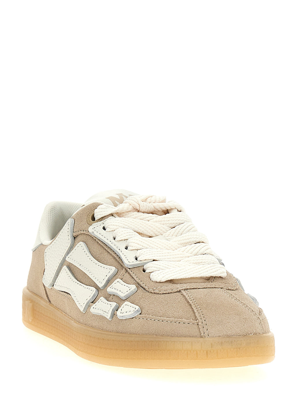 Amiri Beige Cowhide Sneakers