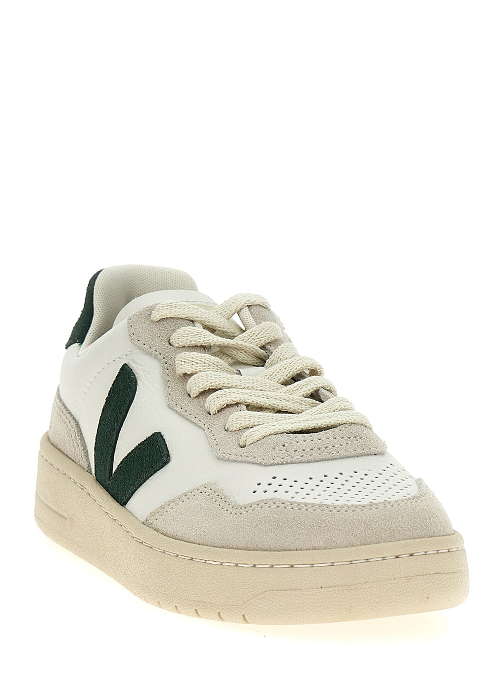 Veja Bicolor Leather Low Top Sneakers
