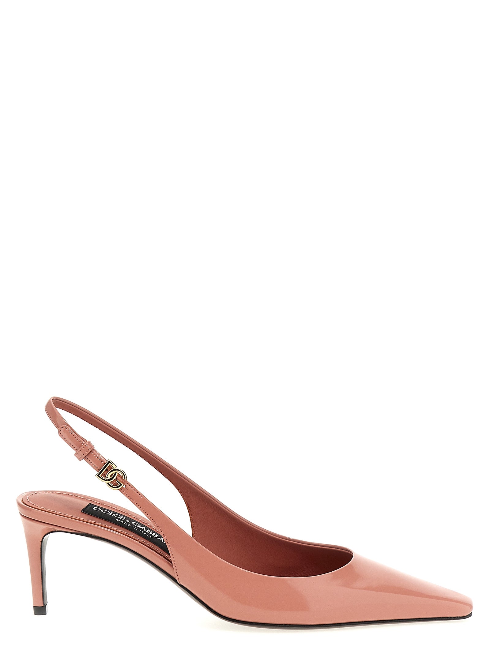 Dolce & Gabbana Multicolor Calfskin Mid Heel Pumps
