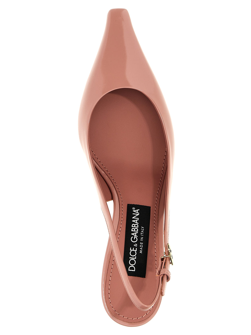 Dolce & Gabbana Multicolor Calfskin Mid Heel Pumps