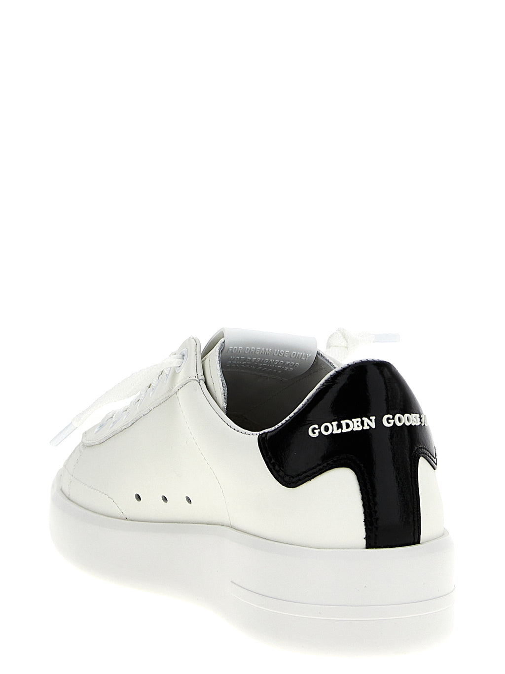 Golden Goose Black Cowhide Low Top Sneakers