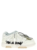 Off-White Bicolor Bovine Leather Low Top Sneakers