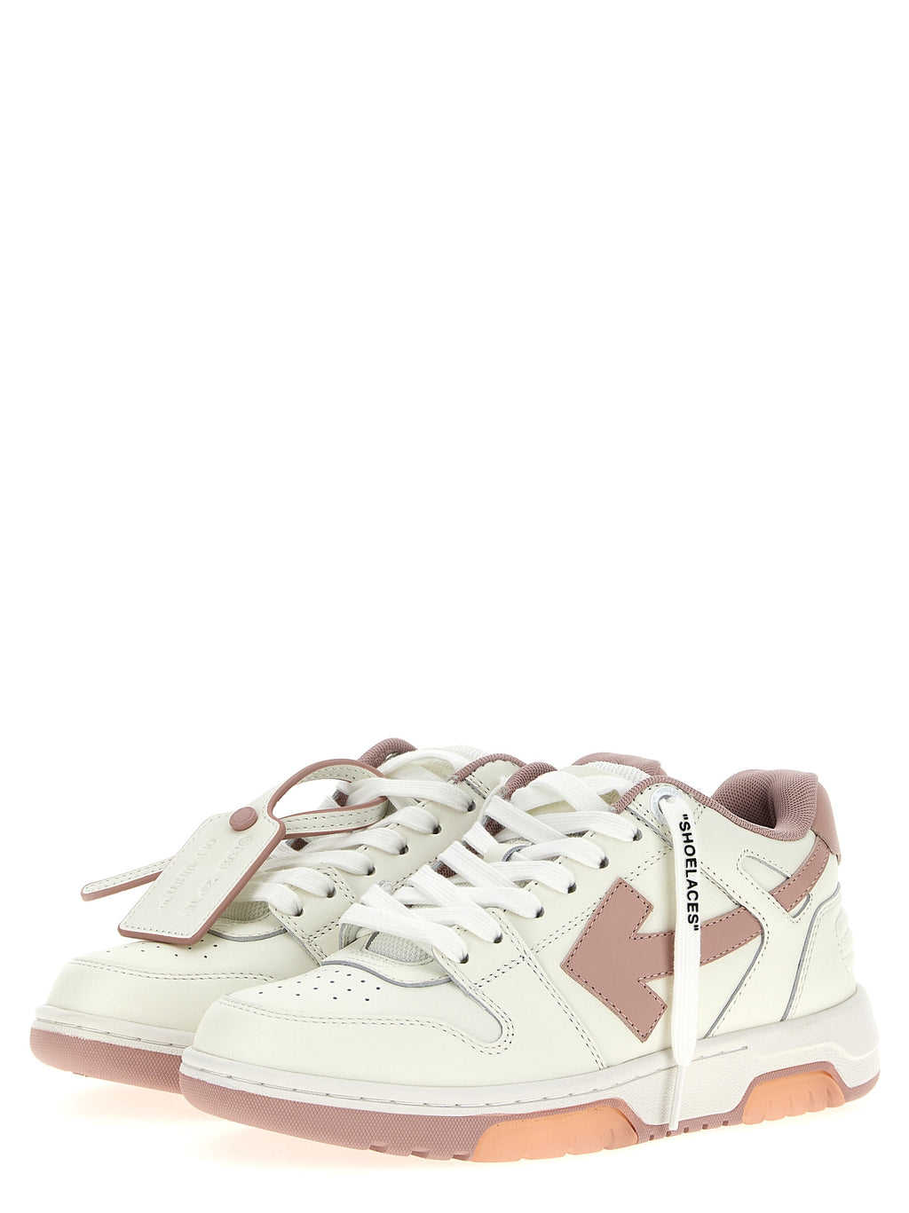 Off-White Multicolor Bovine Leather Low Top Sneakers