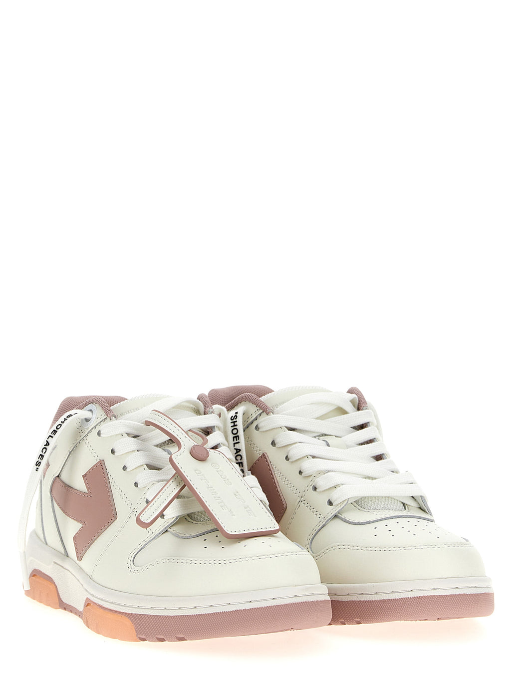 Off-White Multicolor Bovine Leather Low Top Sneakers