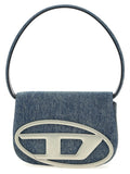 Diesel Blue Cotton Shoulder Bag
