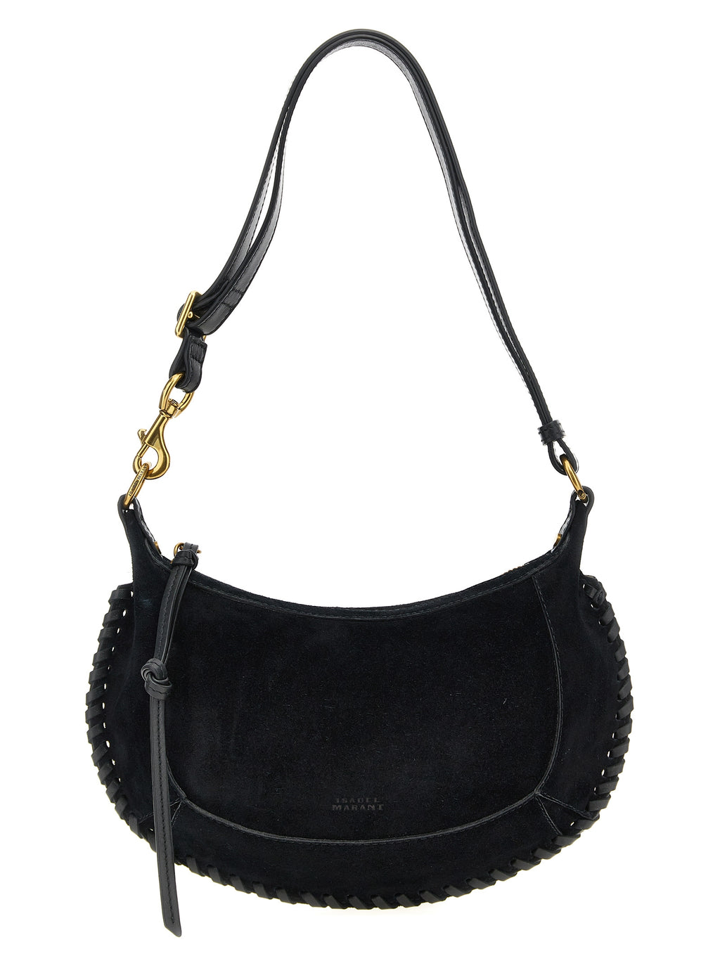 Isabel Marant Black Calfskin Shoulder Bag