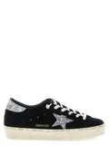 Golden Goose Black Leather Low Top Sneakers
