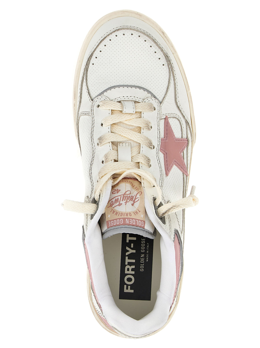 Golden Goose Multicolor Leather Athletic Sneakers