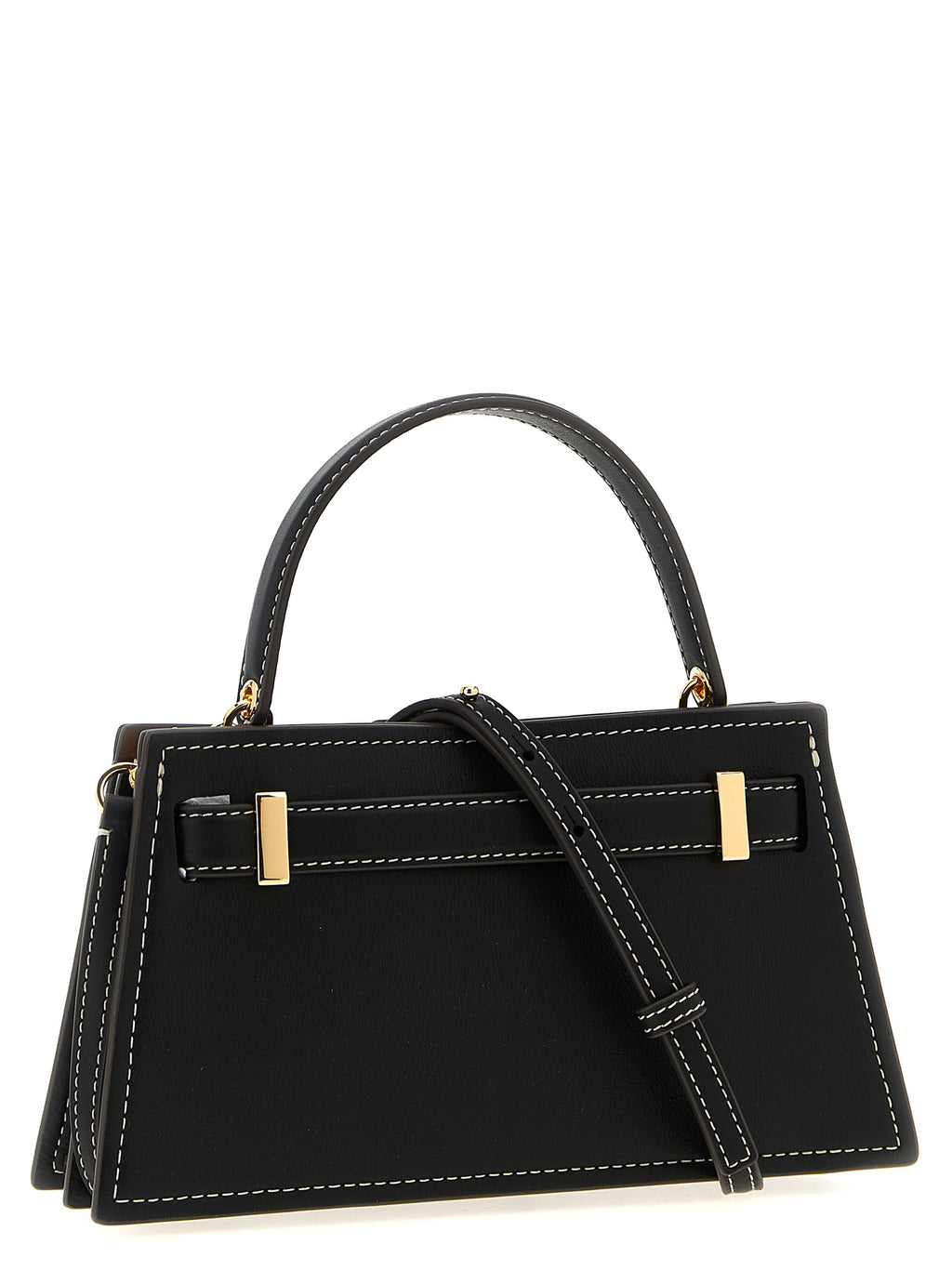 Tory Burch Black Cowhide Handbag