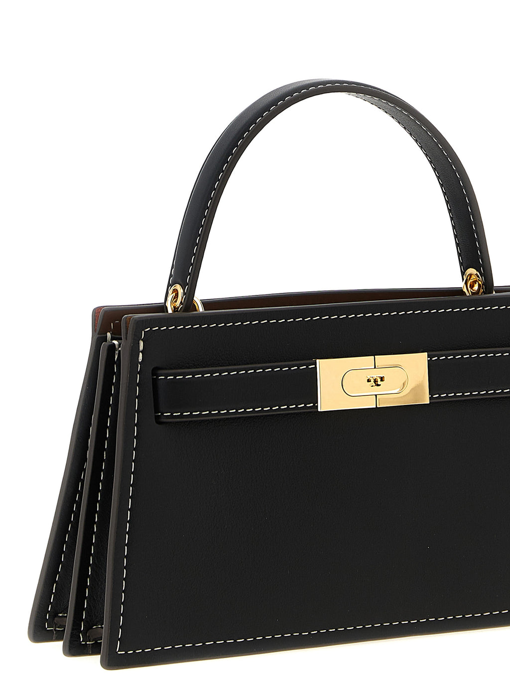 Tory Burch Black Cowhide Handbag