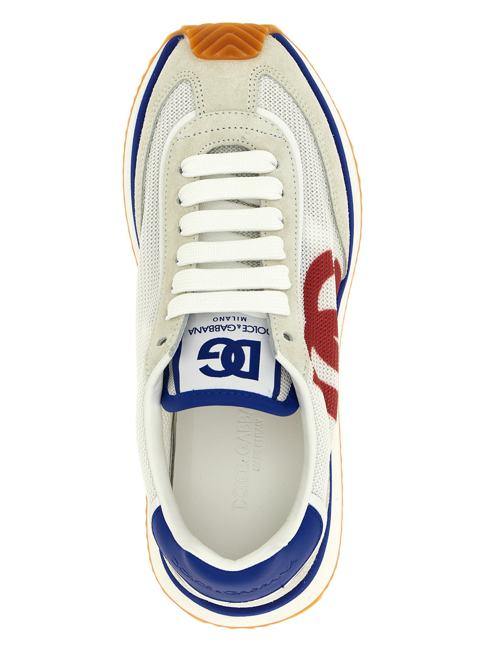 Dolce & Gabbana Multicolor Polyester Athletic Sneakers