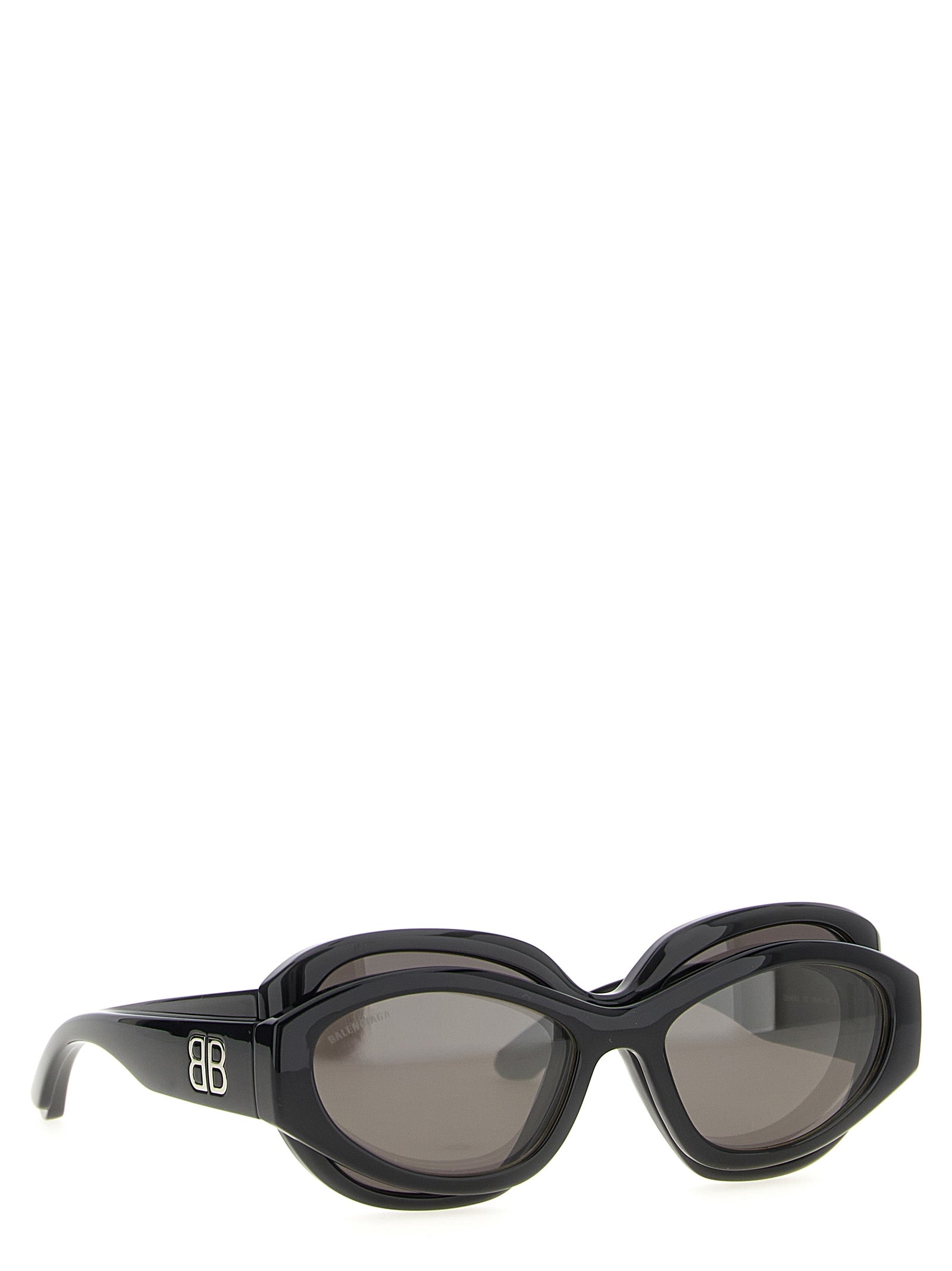 Balenciaga Black Polyamide Sunglasses