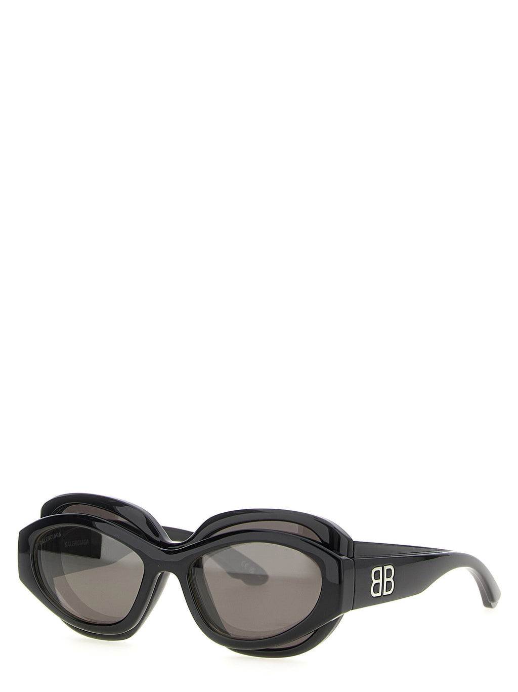 Balenciaga Black Polyamide Sunglasses