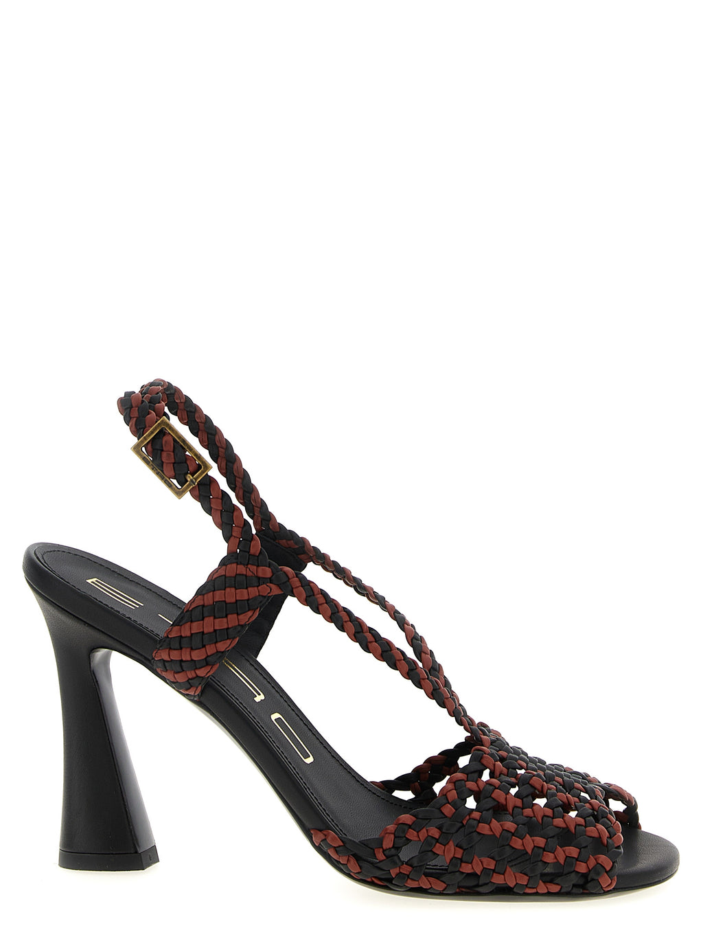Etro Brown Polyethylene Stiletto Heel Sandals