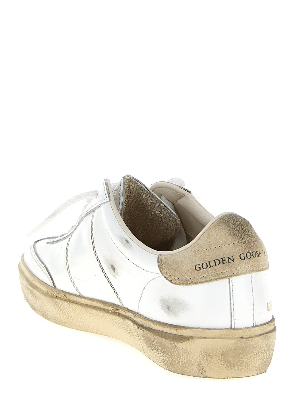 Golden Goose White Cowhide Sneakers