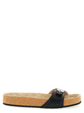 Balenciaga Black Calfskin Slides