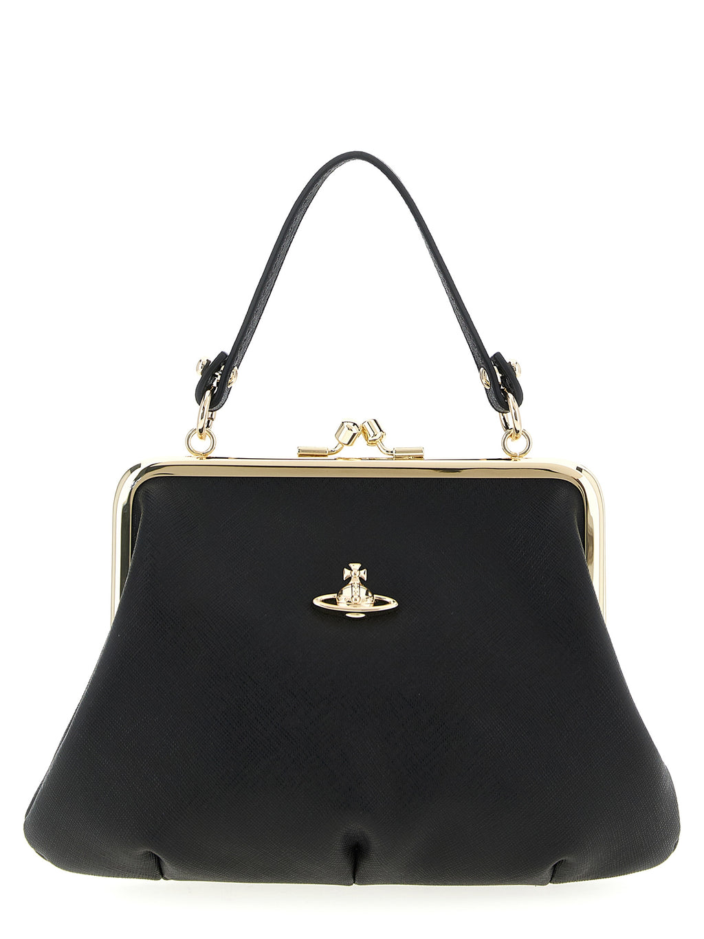 Vivienne Westwood Black Cowhide Handbag