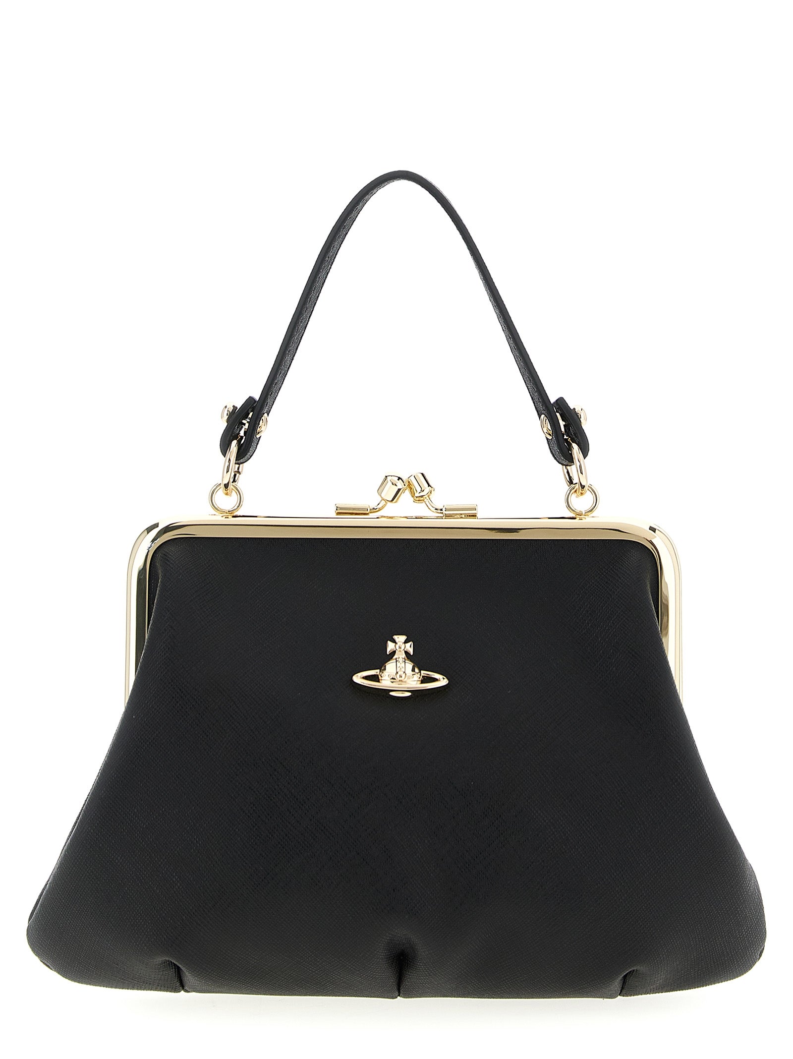 Vivienne Westwood Black Cowhide Handbag