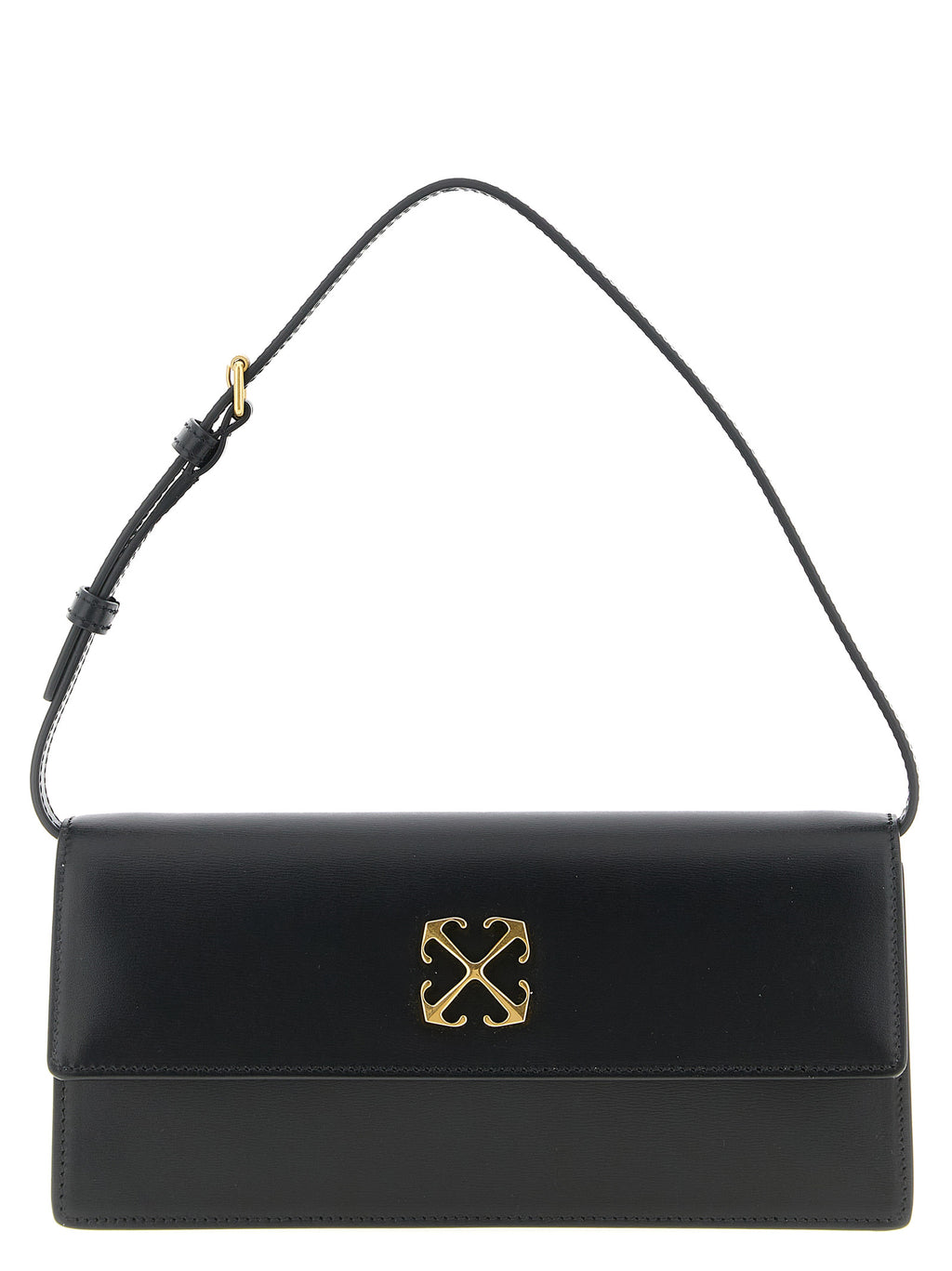 Off-White Black Polyester Shoulder Bag