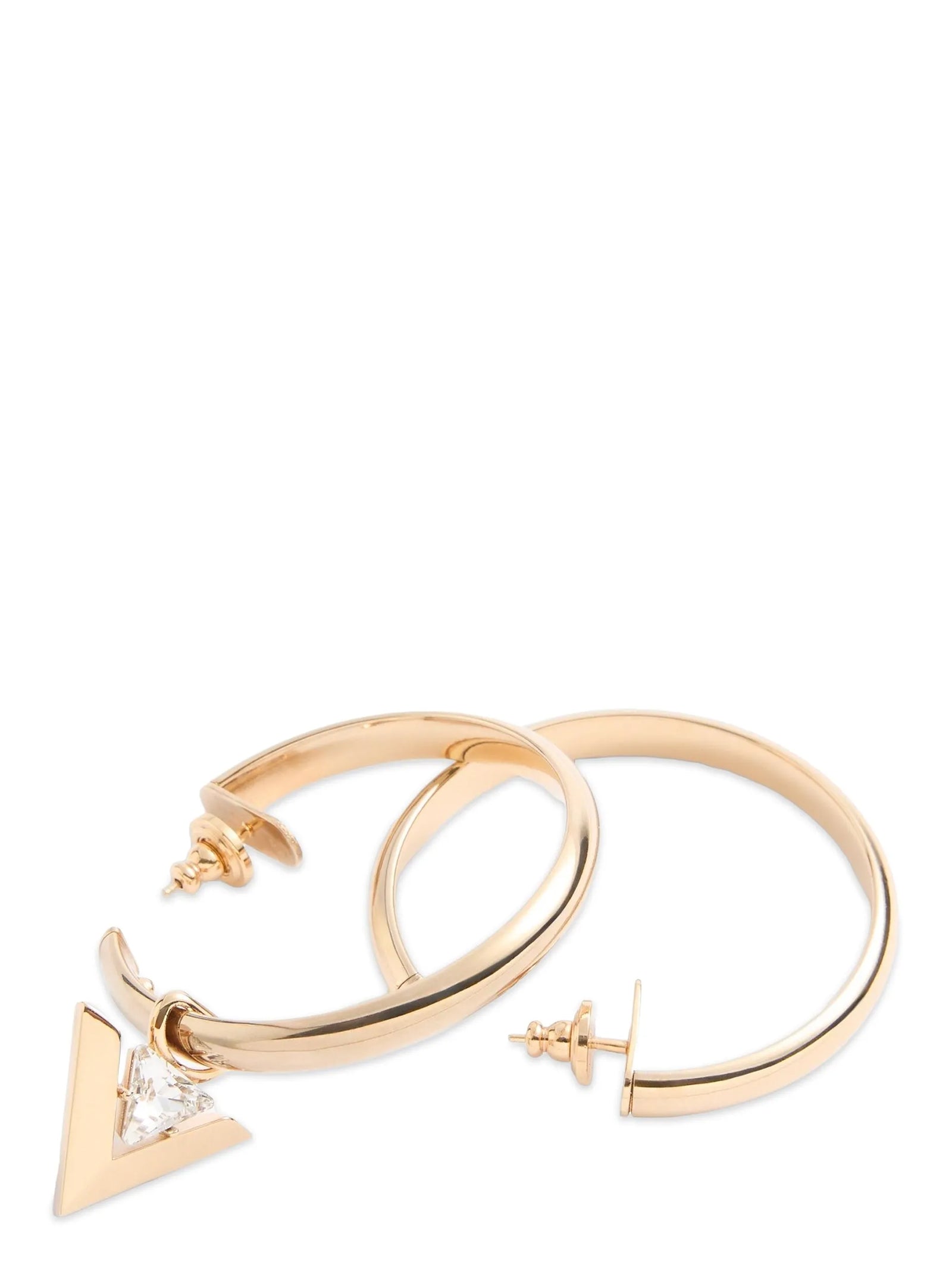 Valentino Garavani Gold Brass Earrings